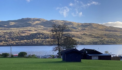 A general view of Loch Tay.